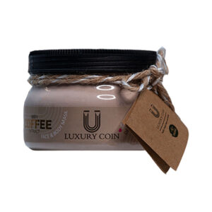 ماسک اسکراب صورت و بدن قهوه لاکچری کوین | Luxury Coin