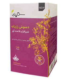 دمنوش رازیانه ستین (ویژه بانوان) 20 عددی