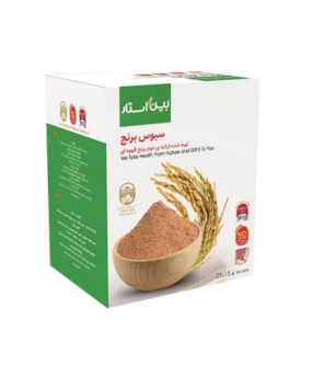 سبوس برنج قهوه ای لایه دوم دکتر بیز بسته 25 عددی