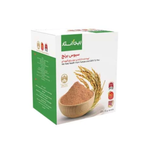 سبوس برنج قهوه ای لایه دوم دکتر بیز بسته 25 عددی